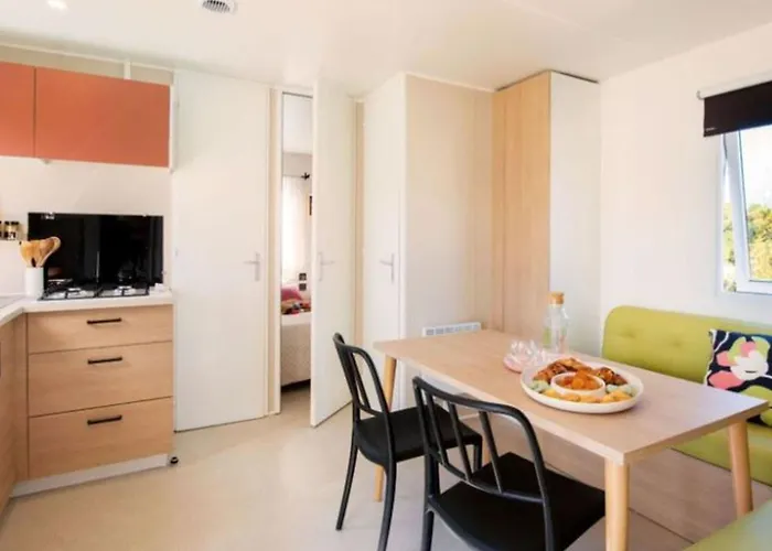 Mobil-home Familial 6 Pers Avec Terrasse - Api-1-52-1631 Grayan-et-l'Hopital